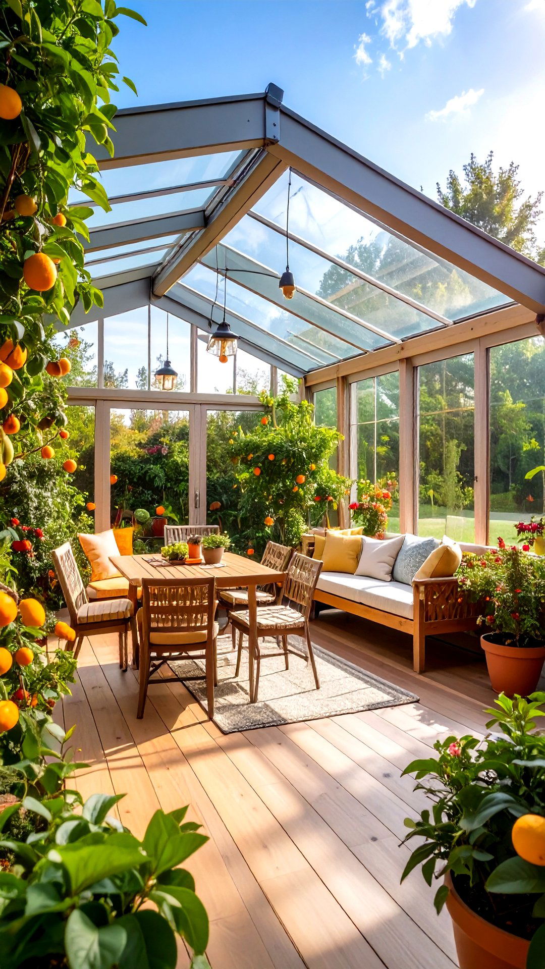 Lean To Conservatory Corner Greenhouse for Relaxation - 25 corner greenhouse ideas