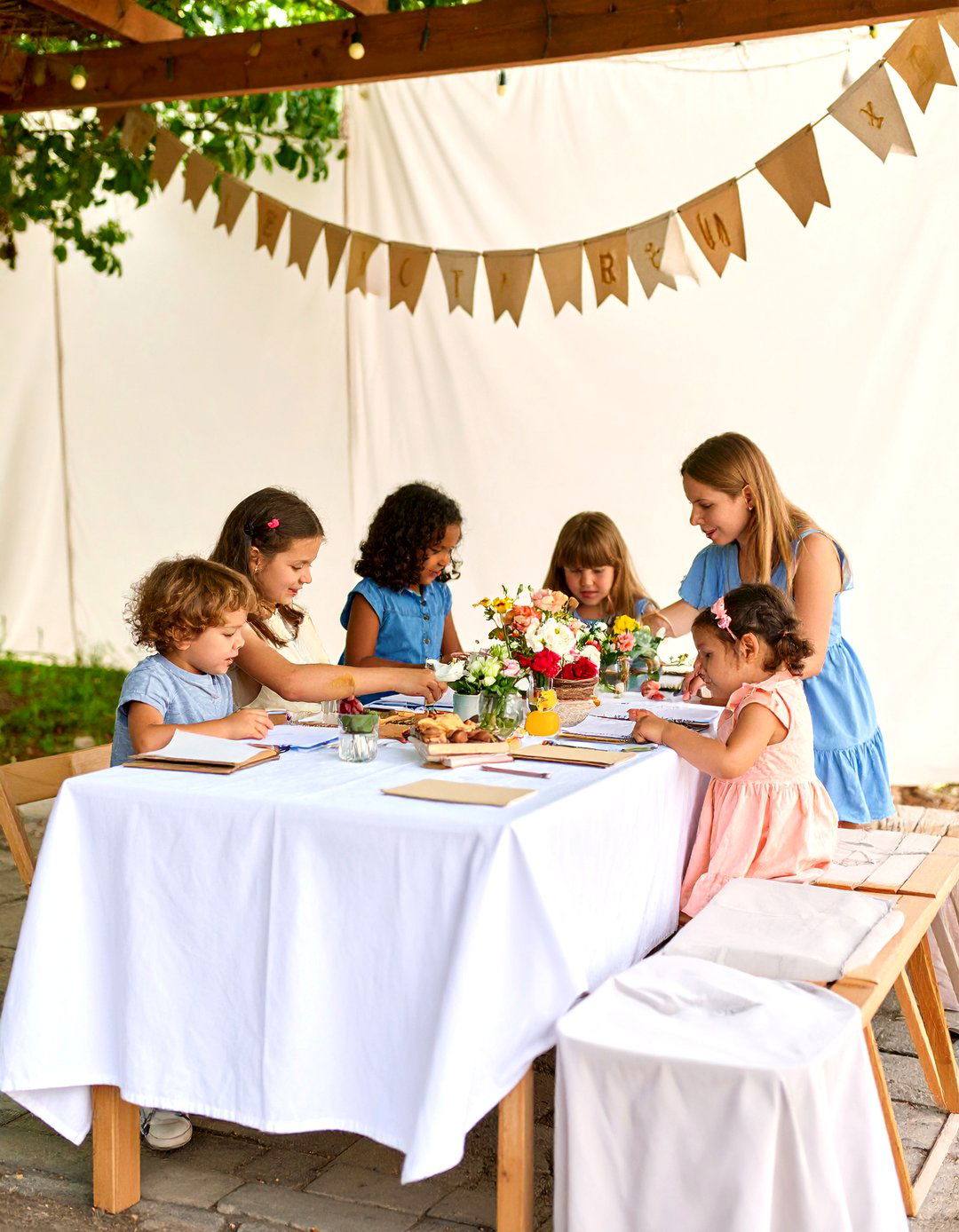 Literacy Rich Scavenger Walk - 25 eyfs outdoor area ideas