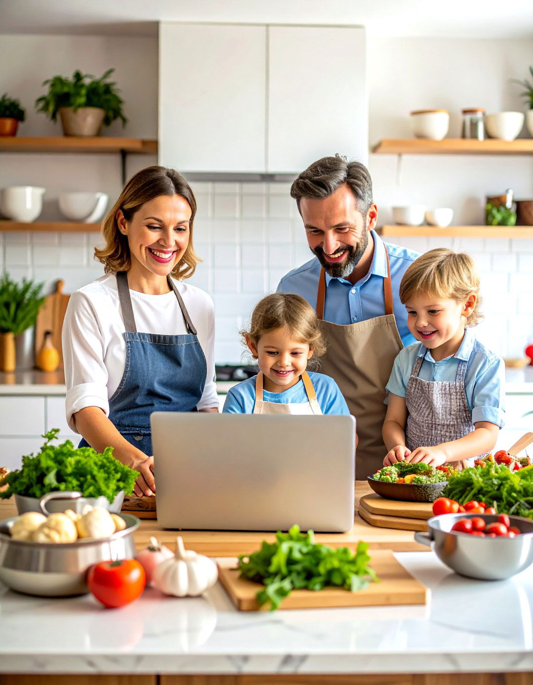 Live Online Cooking Class Voucher for Shared Kitchen Fun - 25 family gift ideas