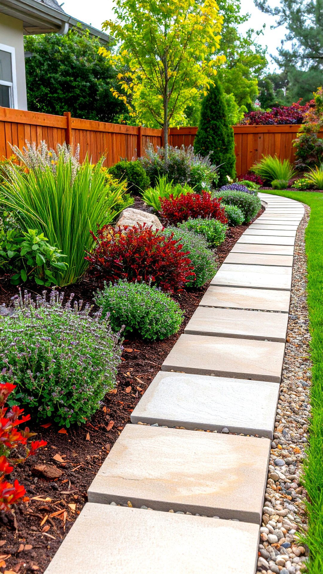 Living Brick Edging with Groundcovers - 25 brick edging ideas