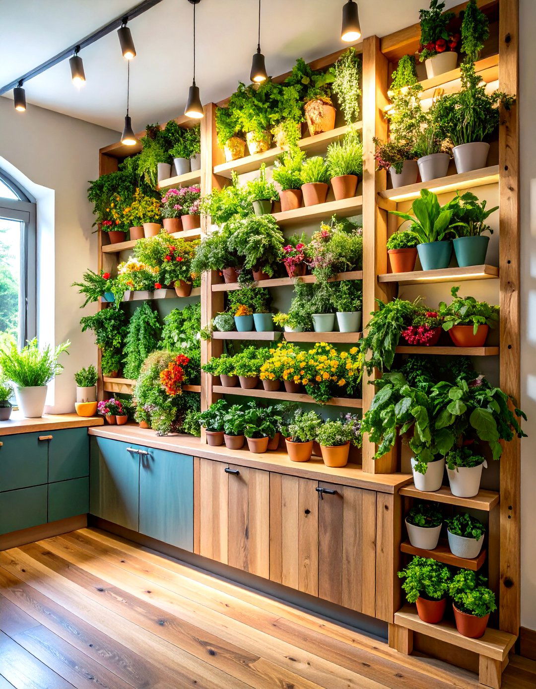 Living Herb Walls Bring Taste and Texture - 25 organic kitchen design ideas