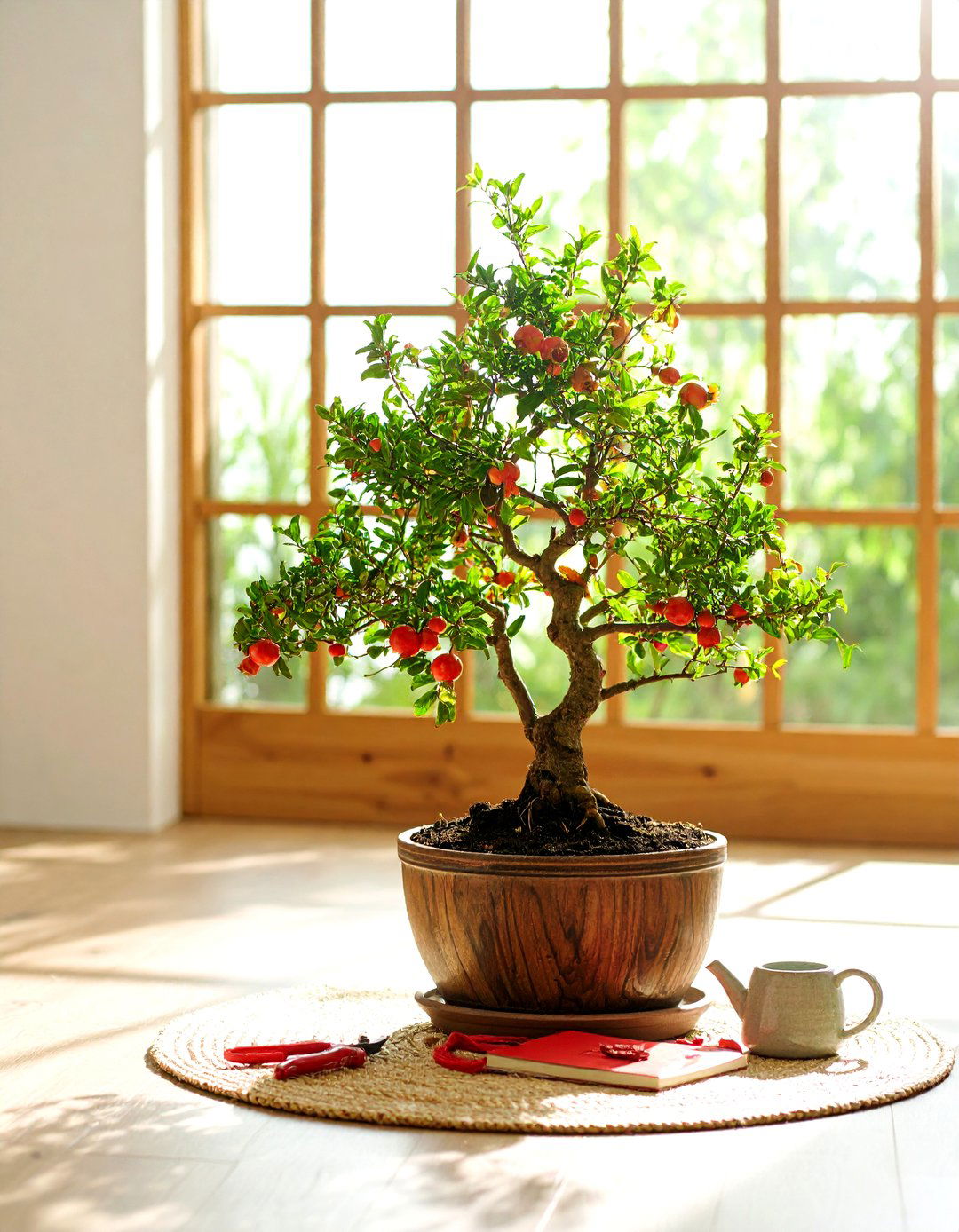 Living Ruby Bonsai Tree for Ongoing Growth - 25 40th wedding anniversary gift ideas