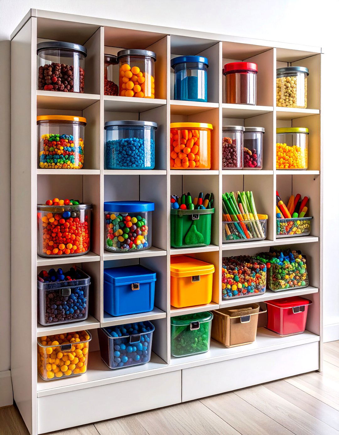 Lockable Cabinet Tames Nerf Blasters and Darts - 25 outdoor toy storage ideas