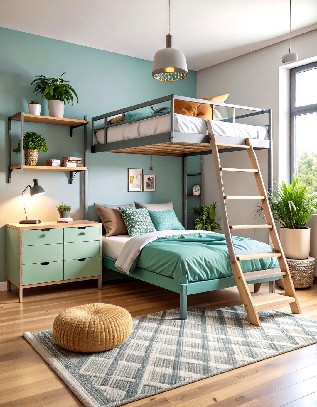 Loft Your Dorm Room Bed for Double Duty Square Footage