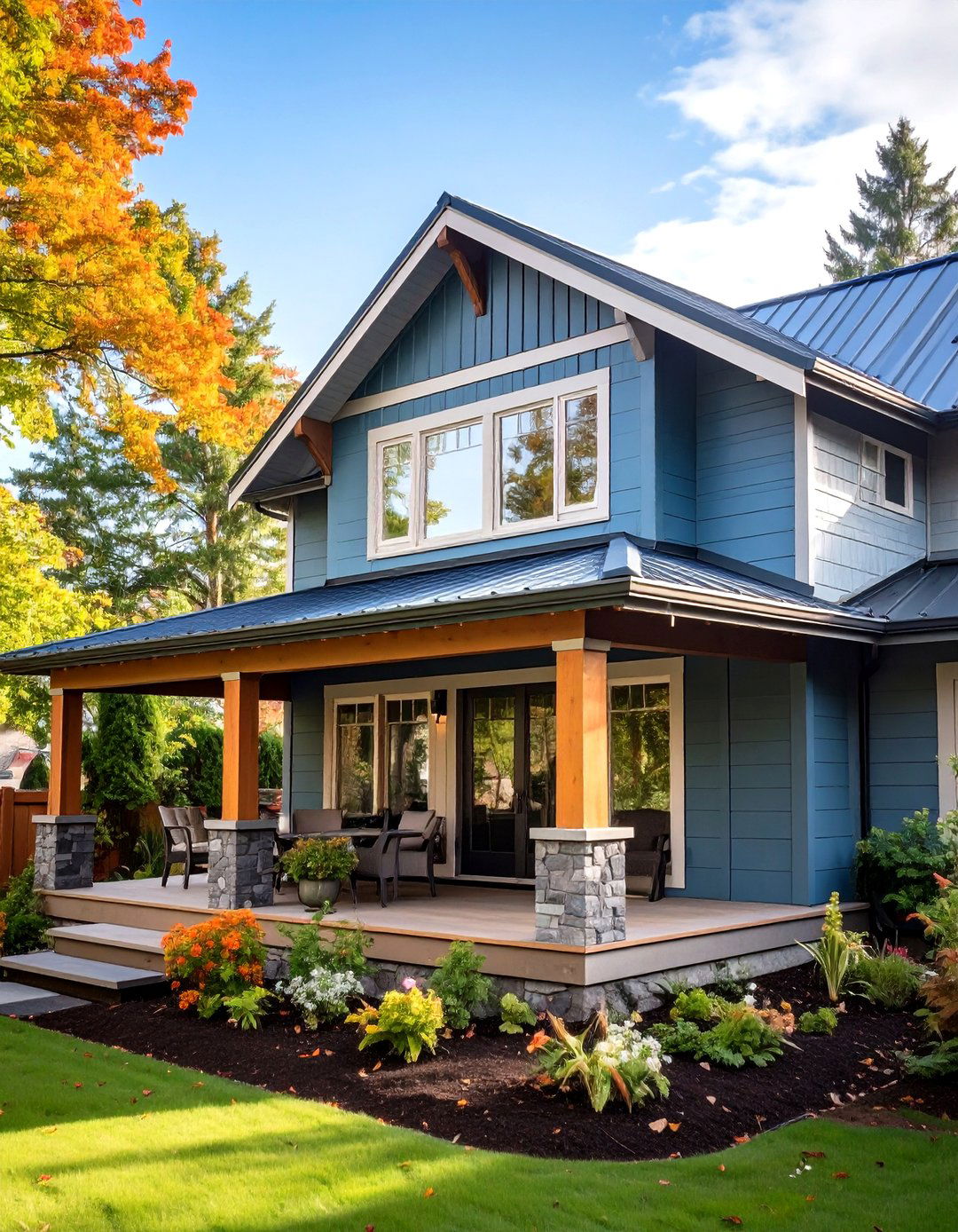 Low Maintenance Aluminum Patio Cover Roof - 25 front porch roof ideas