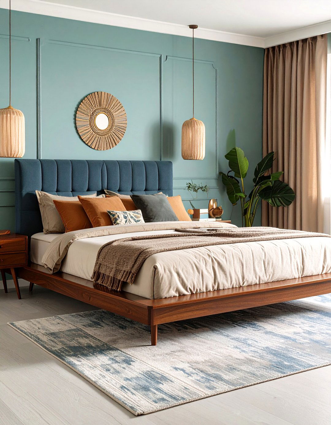 Low Platform Beds Channel s Bedroom Conversation Pits - 25 60s bedroom ideas
