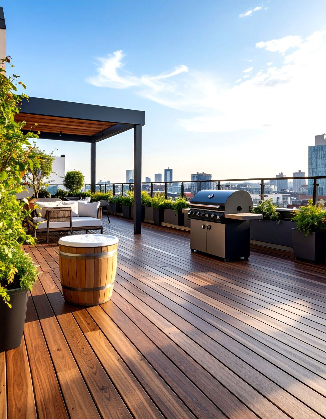 Maintenance Saving Composite Deck Boards - 25 deck flooring ideas