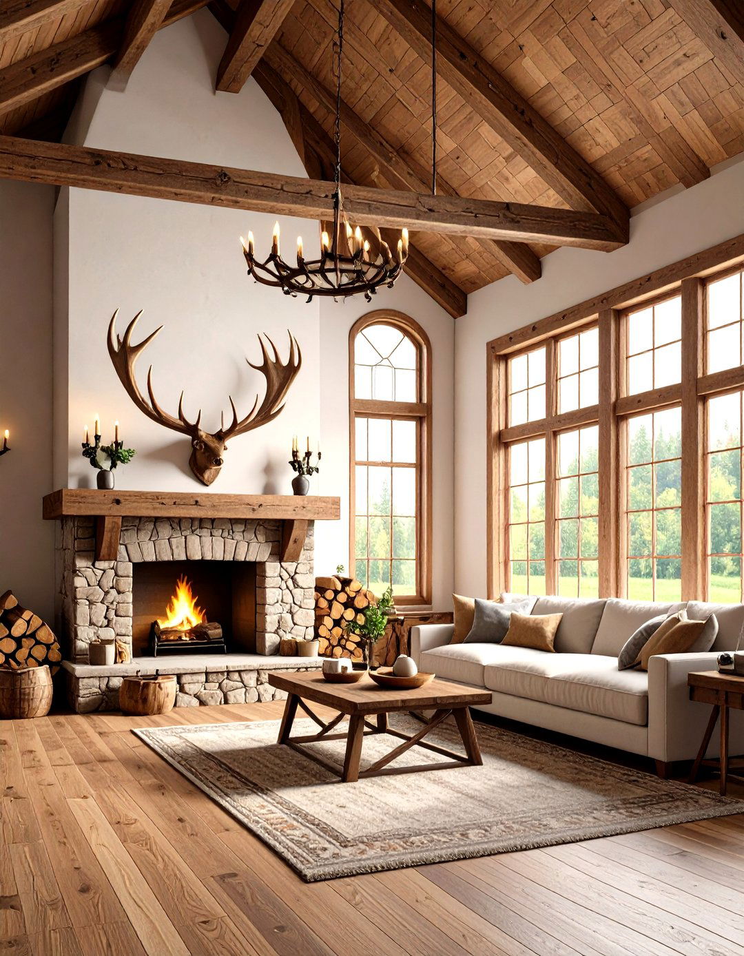 Medieval Antlers and Hunt Trophies - 25 medieval home decor ideas