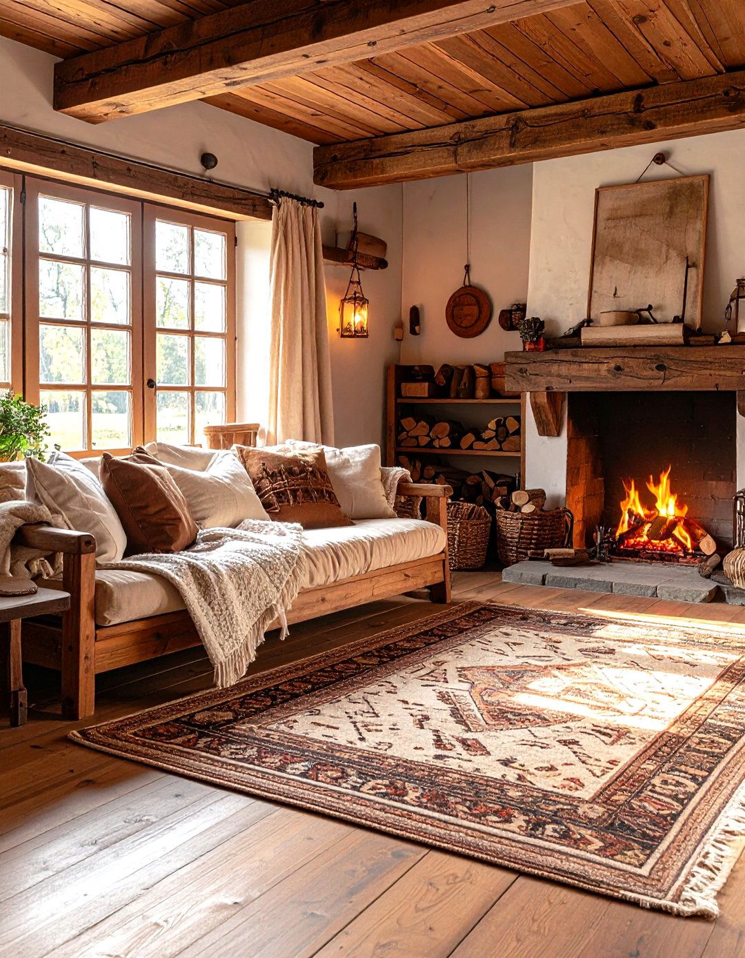 Medieval Bench Seating with Linens - 25 medieval home decor ideas