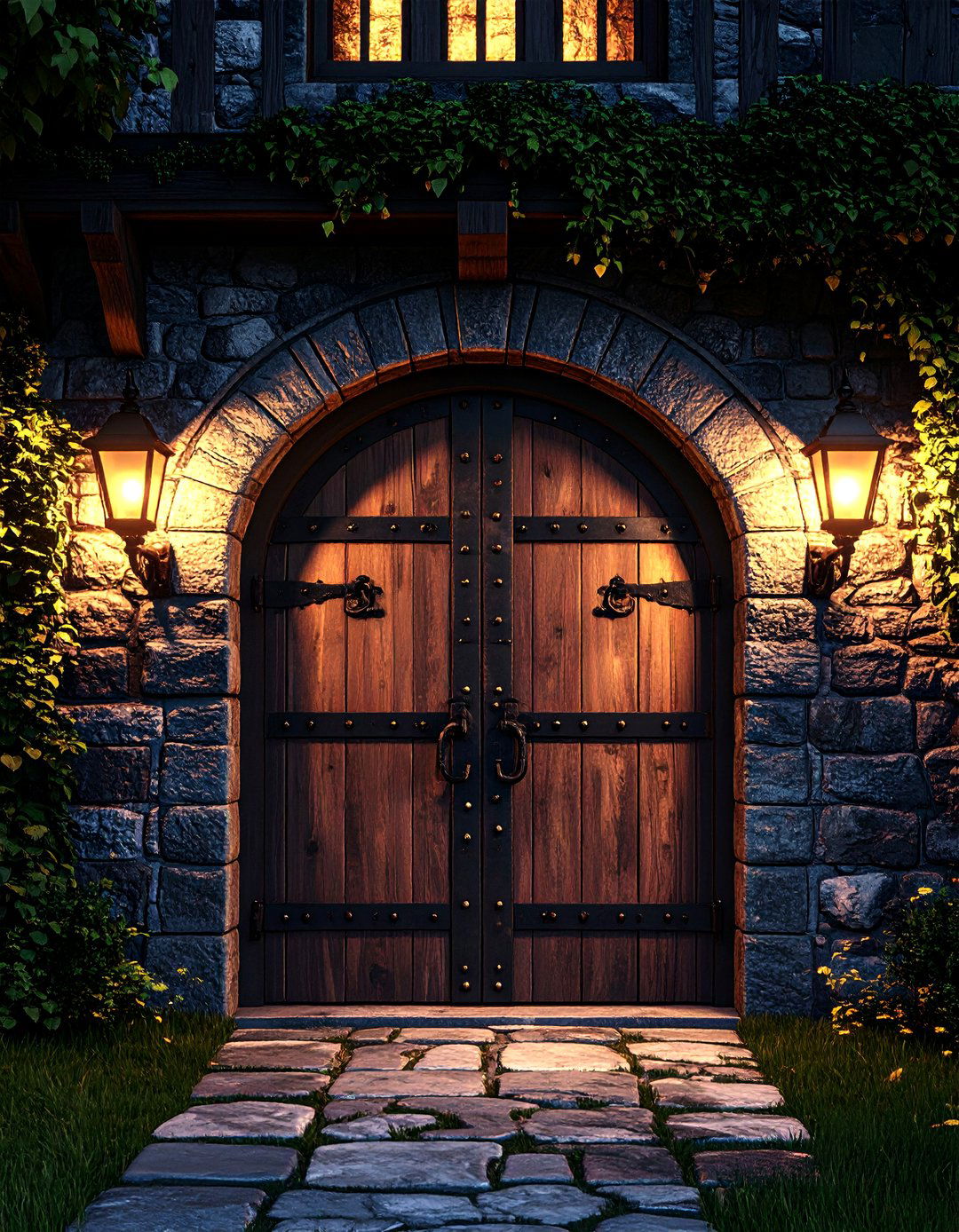 Medieval Forged Iron Hardware - 25 medieval home decor ideas