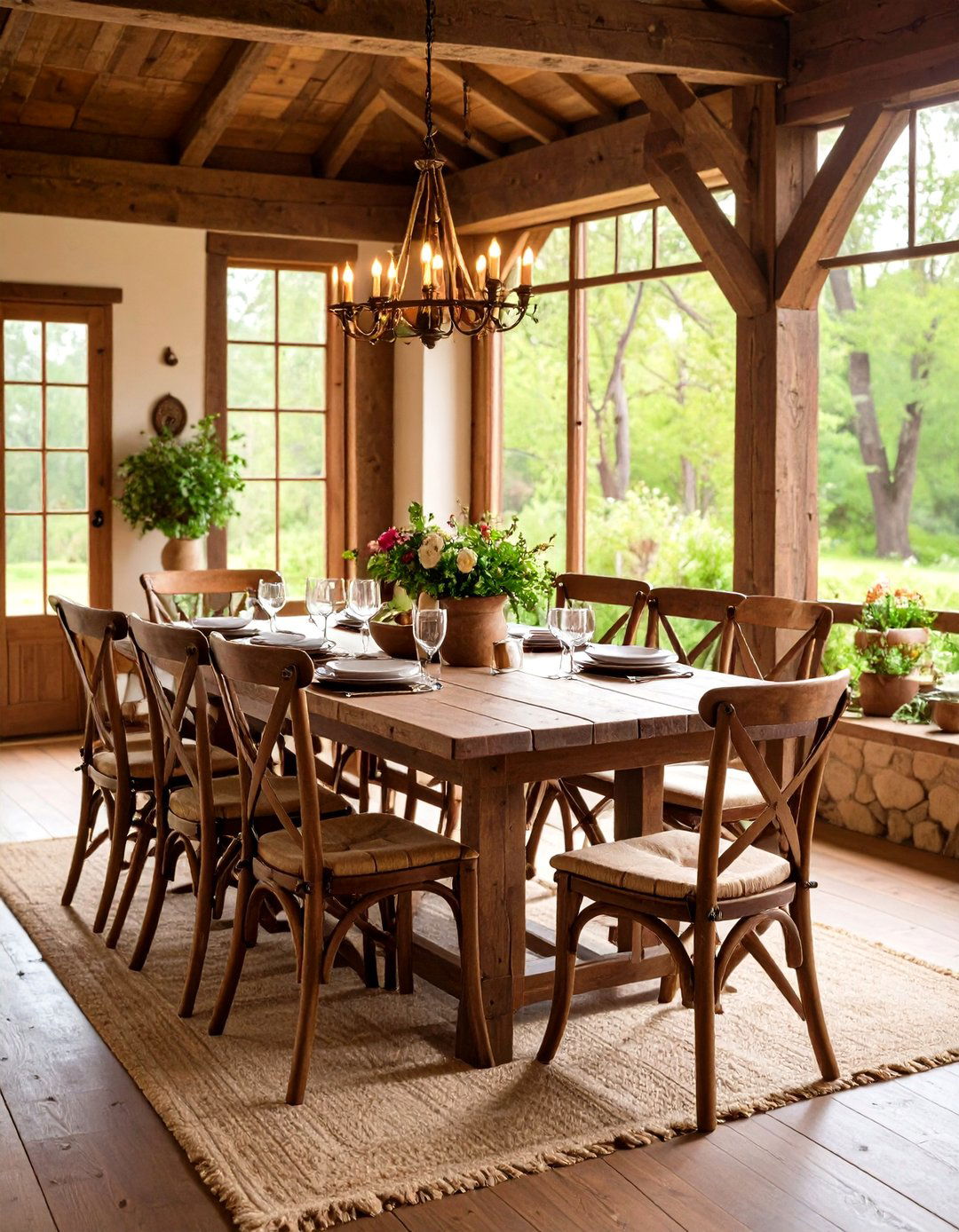 Medieval Trestle Tables for Flexibility - 25 medieval home decor ideas