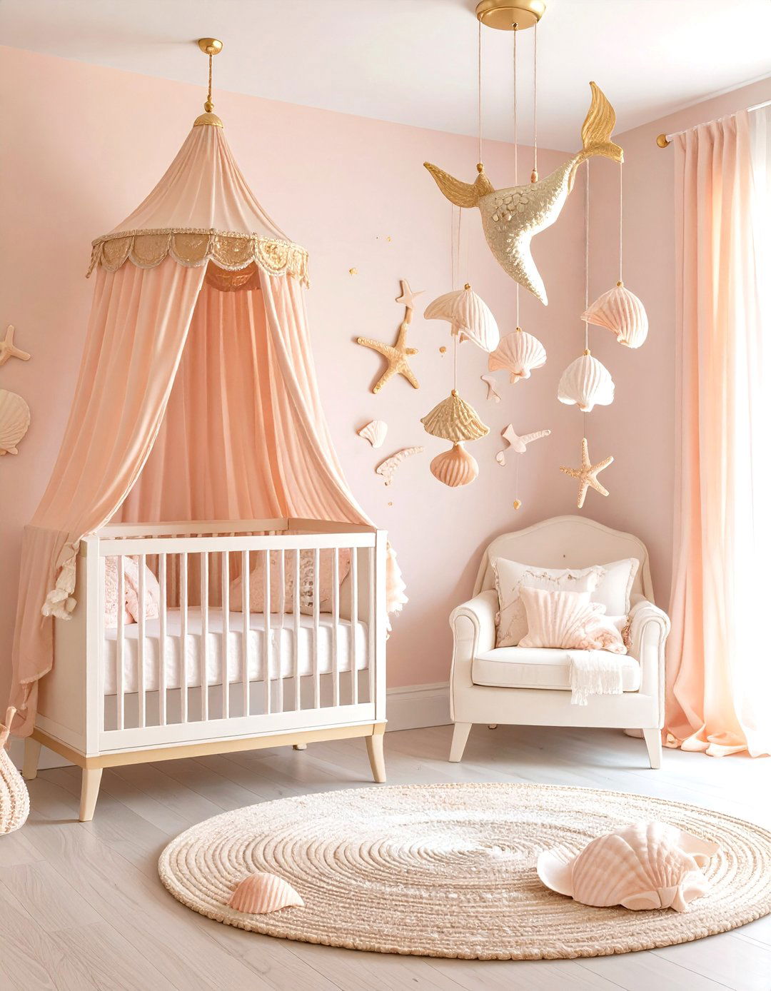 Mermaid Touches for a Dreamy Spin - 25 ocean-themed nursery ideas