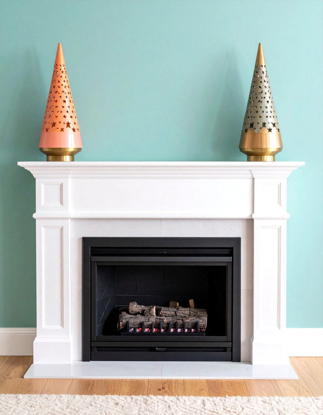 Mid Century Cone Fireplace Sconces - 25 fireplace sconces ideas