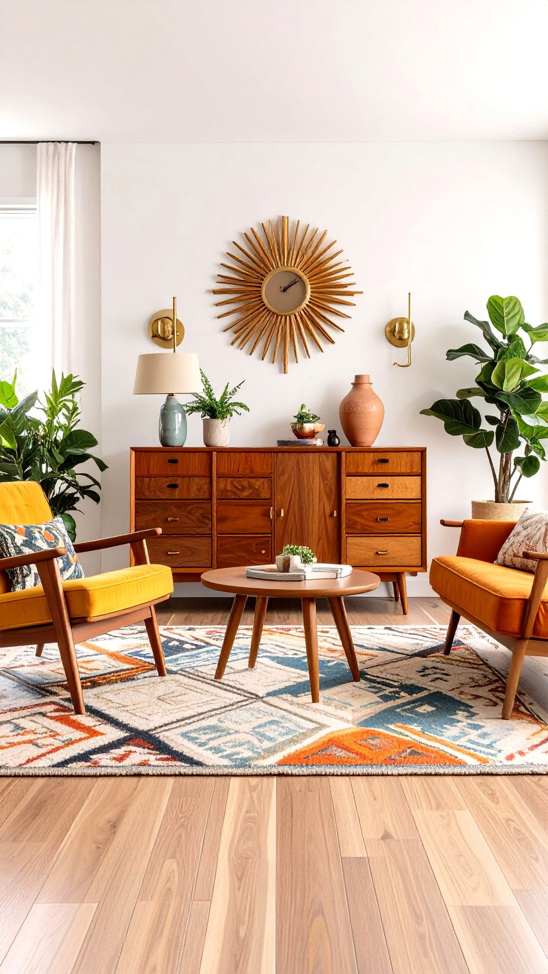 Mid Century Modern Room with Iconic Lines - 25 aesthetic room ideas
