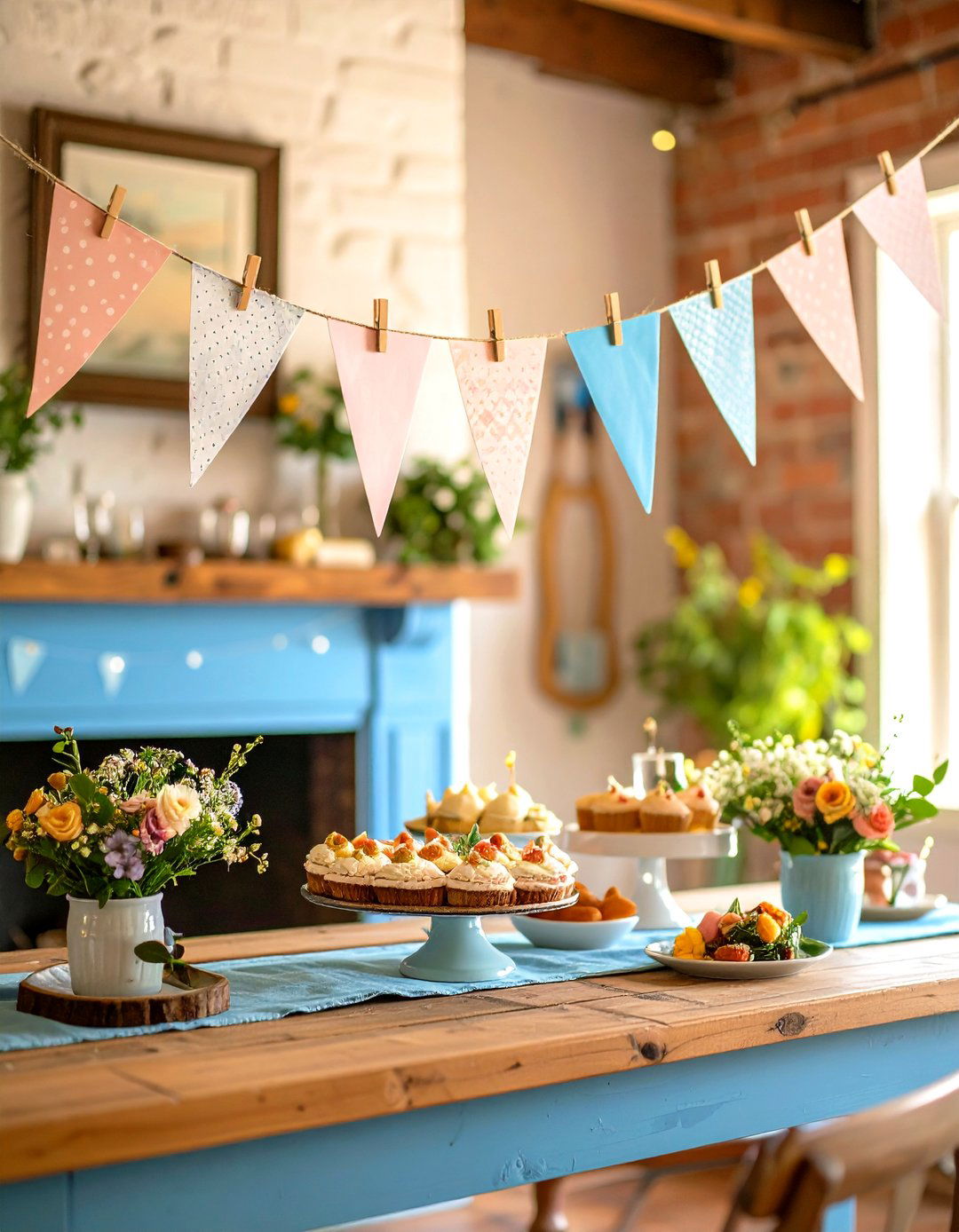 Milestone Photo Bunting - 25 party decoration ideas