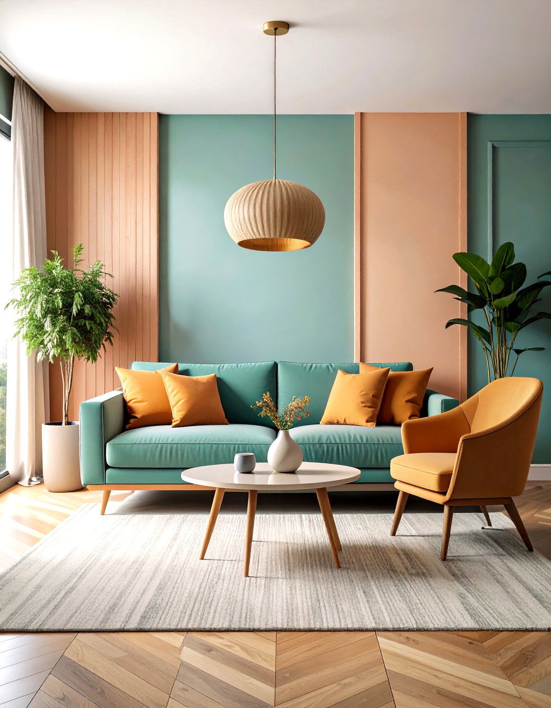 Minimalist Furniture Lines Create Breathing Space in a Neutral Living Room - 25 neutral living room ideas