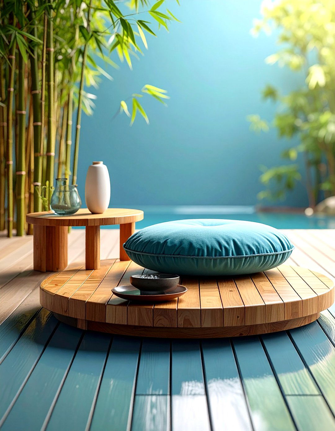 Minimalist Zen Reading Nook - 25 outdoor reading nook ideas