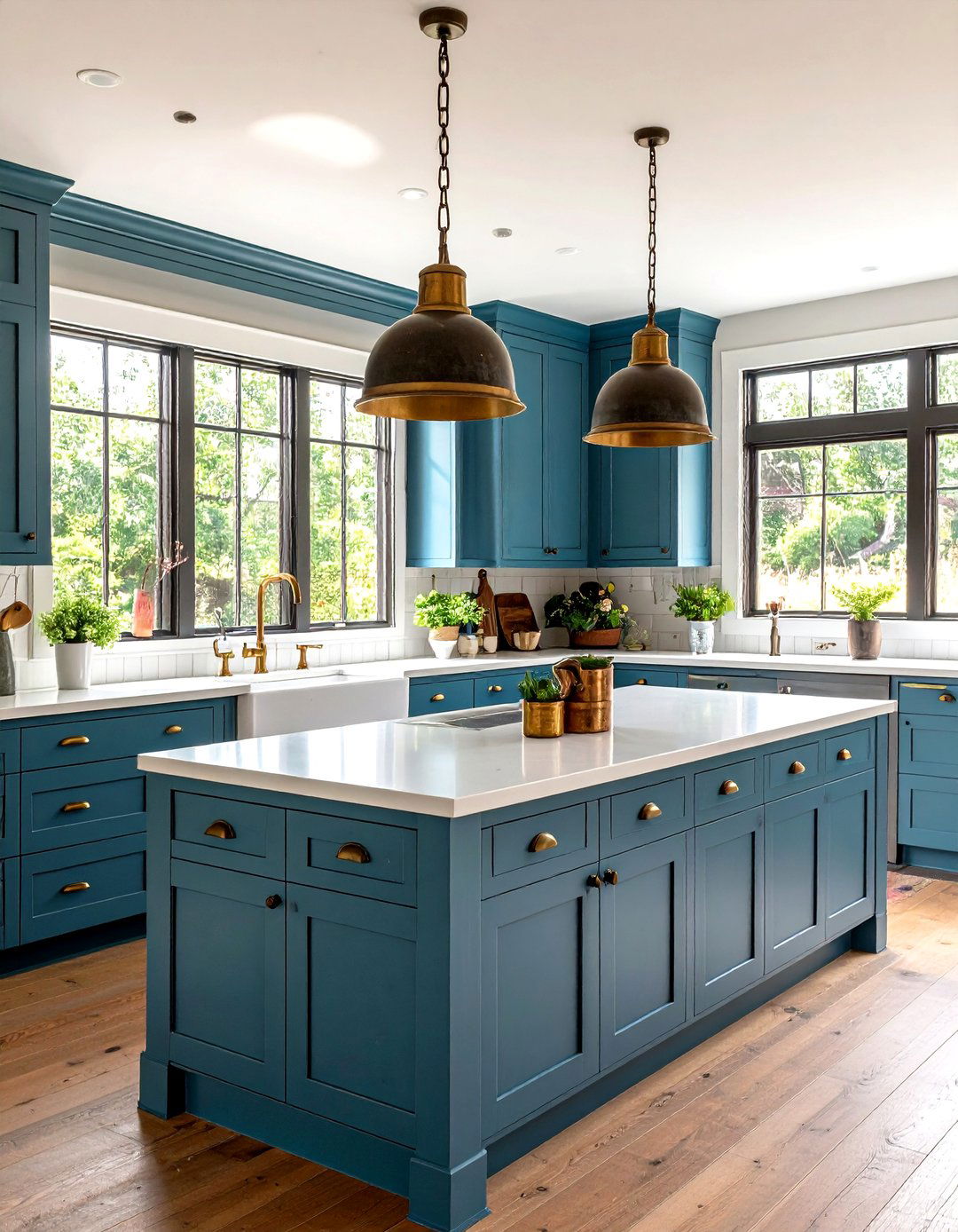 Mix Metals for Collected Over Time Charm - 25 farmhouse kitchen ideas