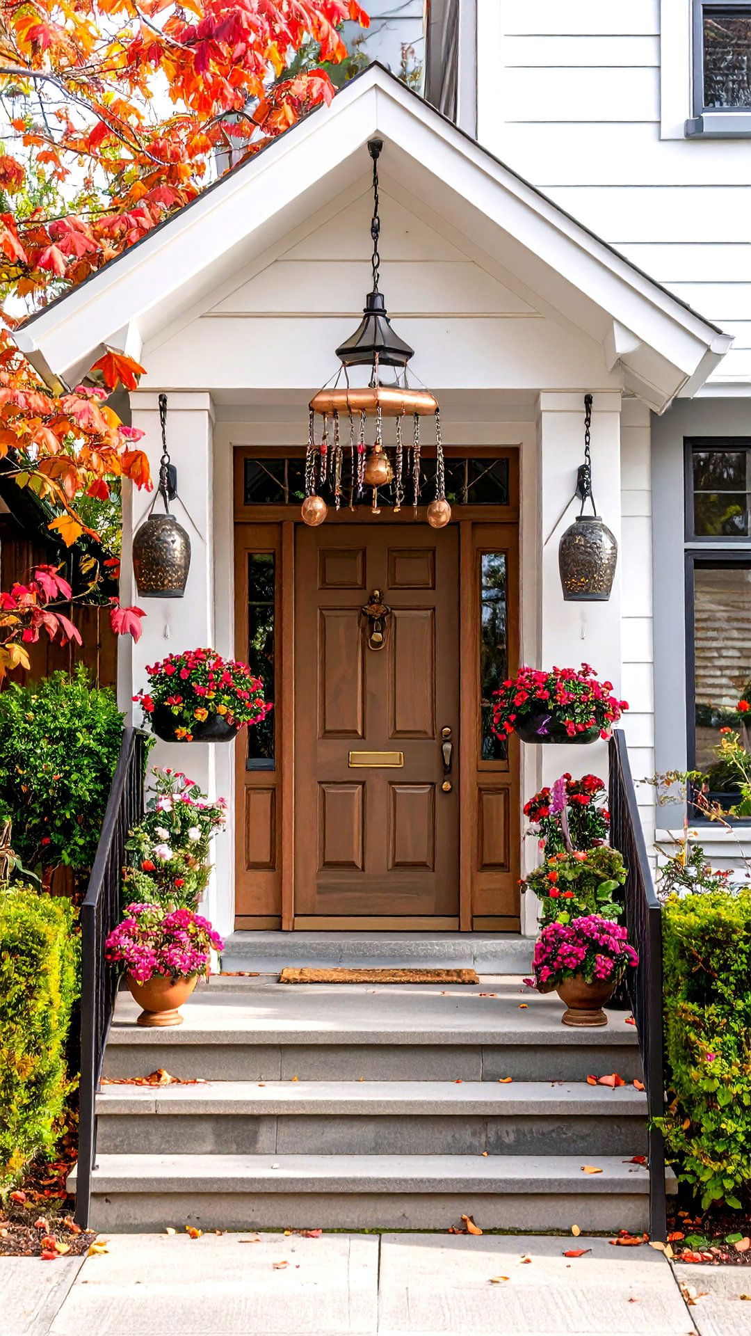 Mixed Metals Sparkle Across the Boho House Exterior - 25 boho house exterior ideas