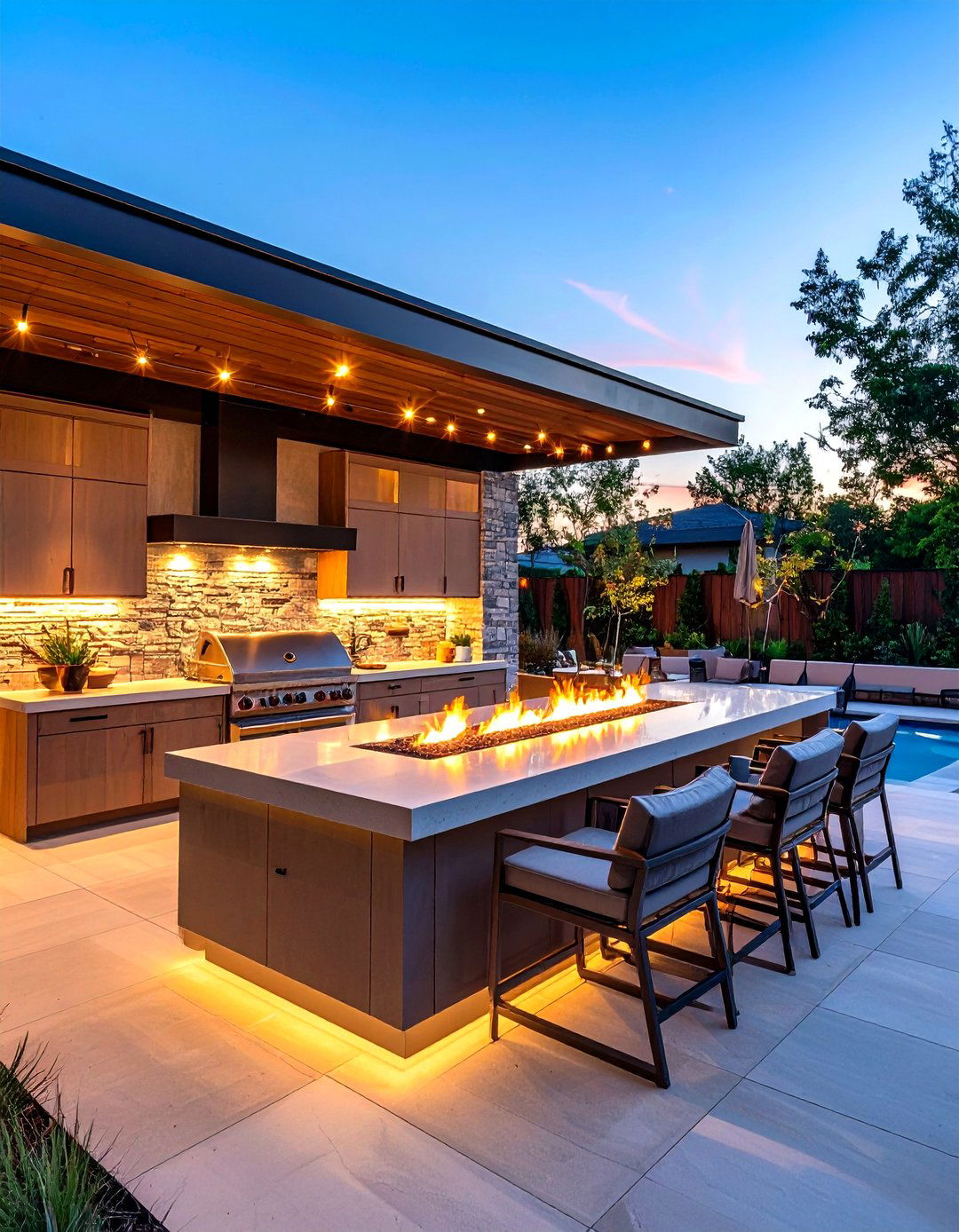 Mobile Cart Outdoor Kitchen Island - 25 outdoor kitchen island ideas
