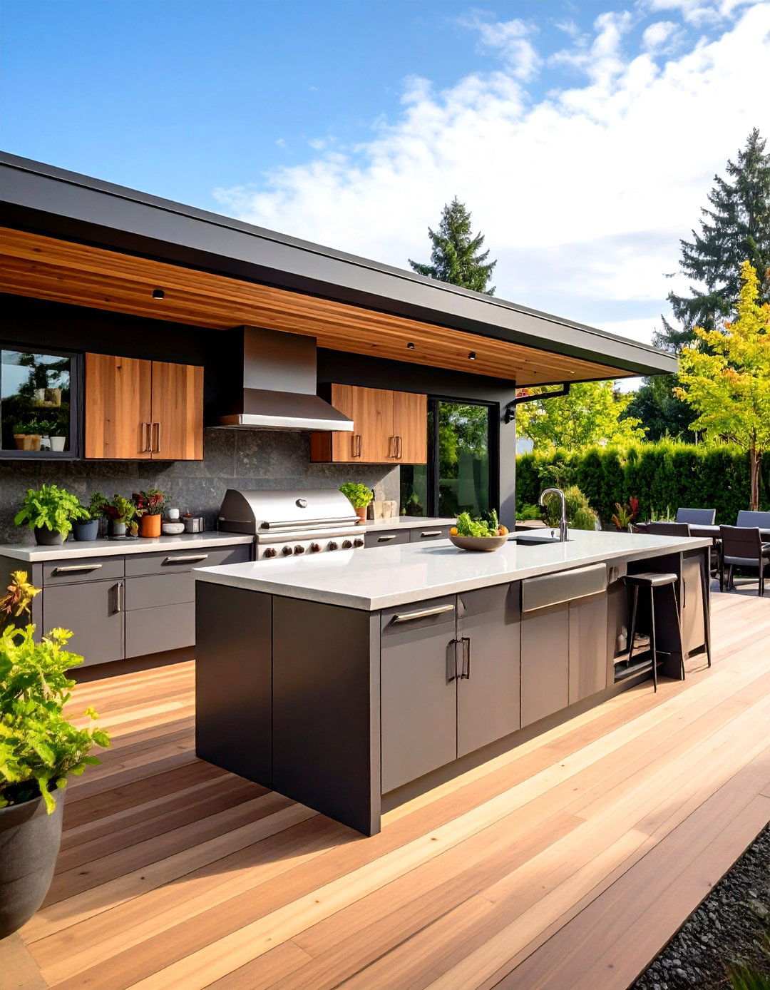Modern Minimalist Outdoor Kitchen Designs - 25 outdoor kitchen designs