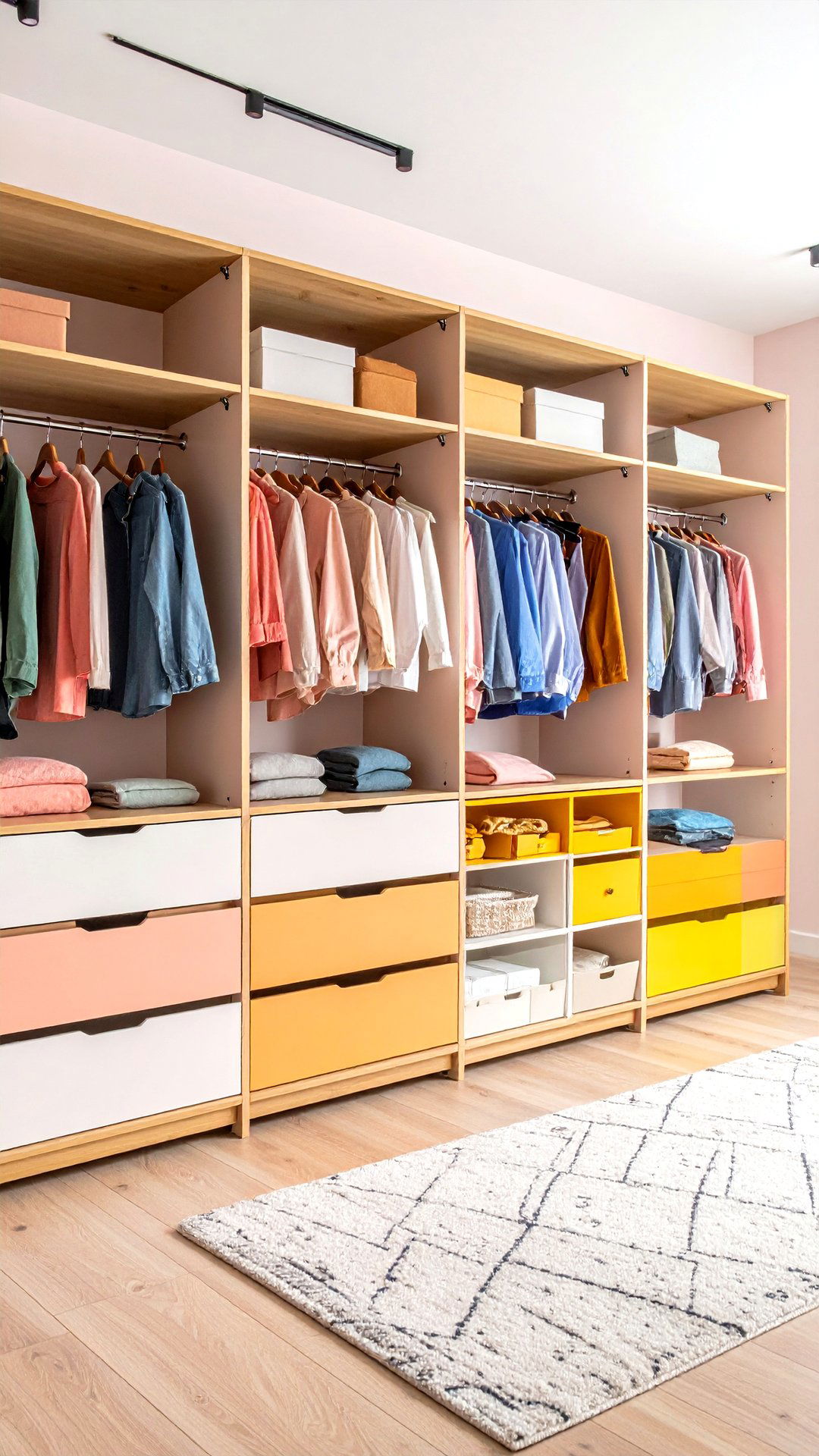 Modular Clothes Storage Kits for Evolving Wardrobes - 25 clothes storage ideas