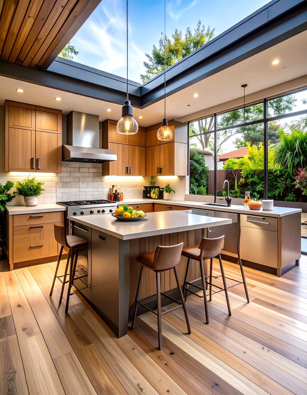 Modular Outdoor Kitchen Completes the Living Zone - 25 outdoor living room ideas