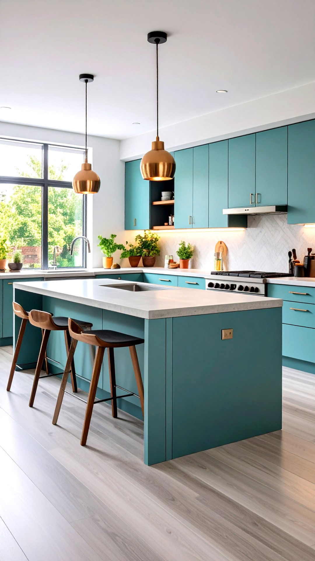Modular Removable Concrete Countertop Sections - 25 concrete countertop ideas