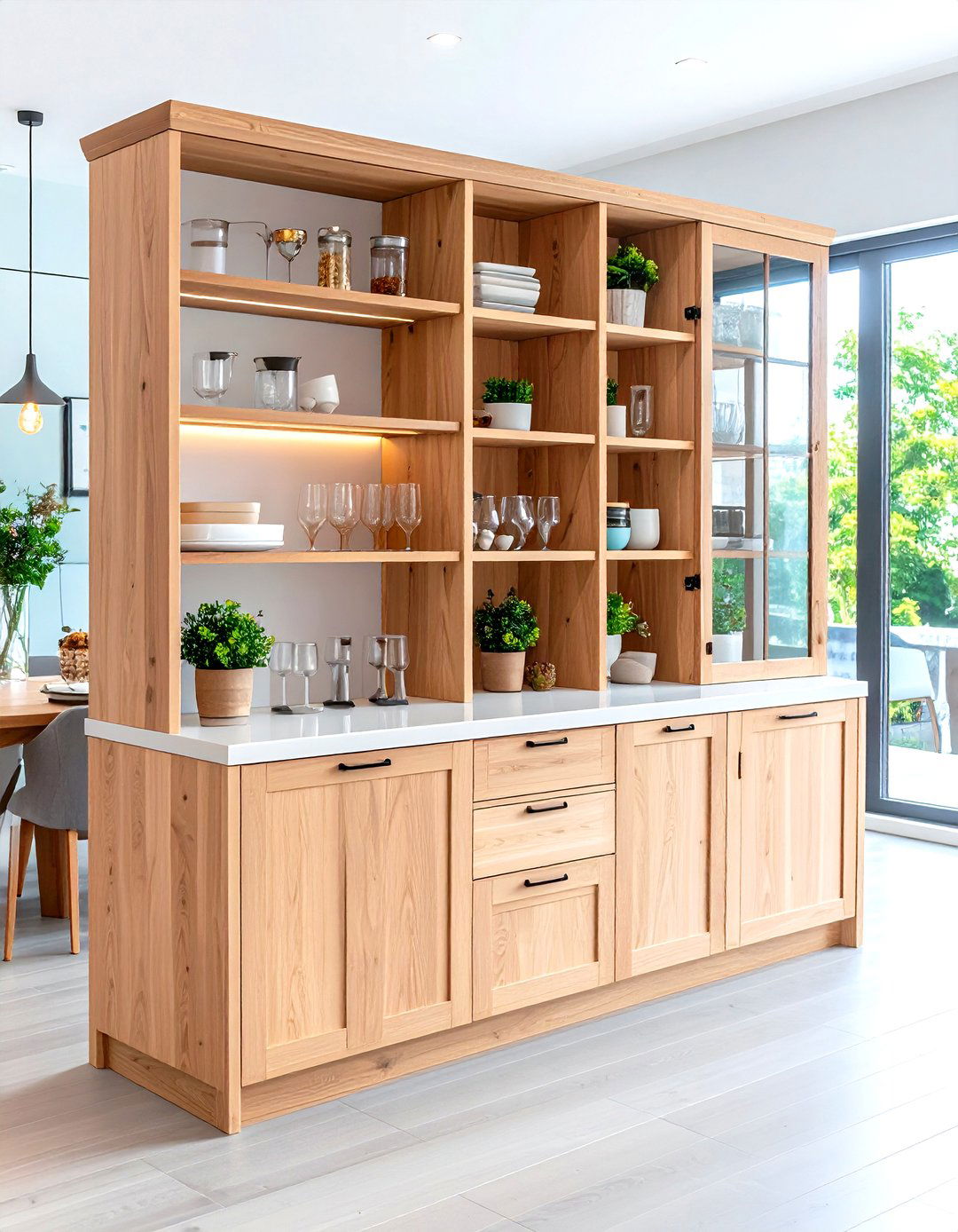 Modular Stackable Hutch System - 25 dining room hutch ideas