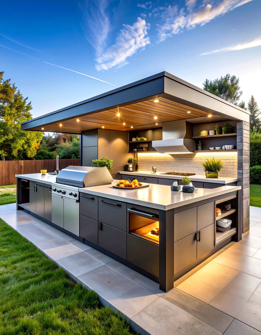 Modular Stainless Steel Outdoor Kitchen Island - 25 outdoor kitchen island ideas