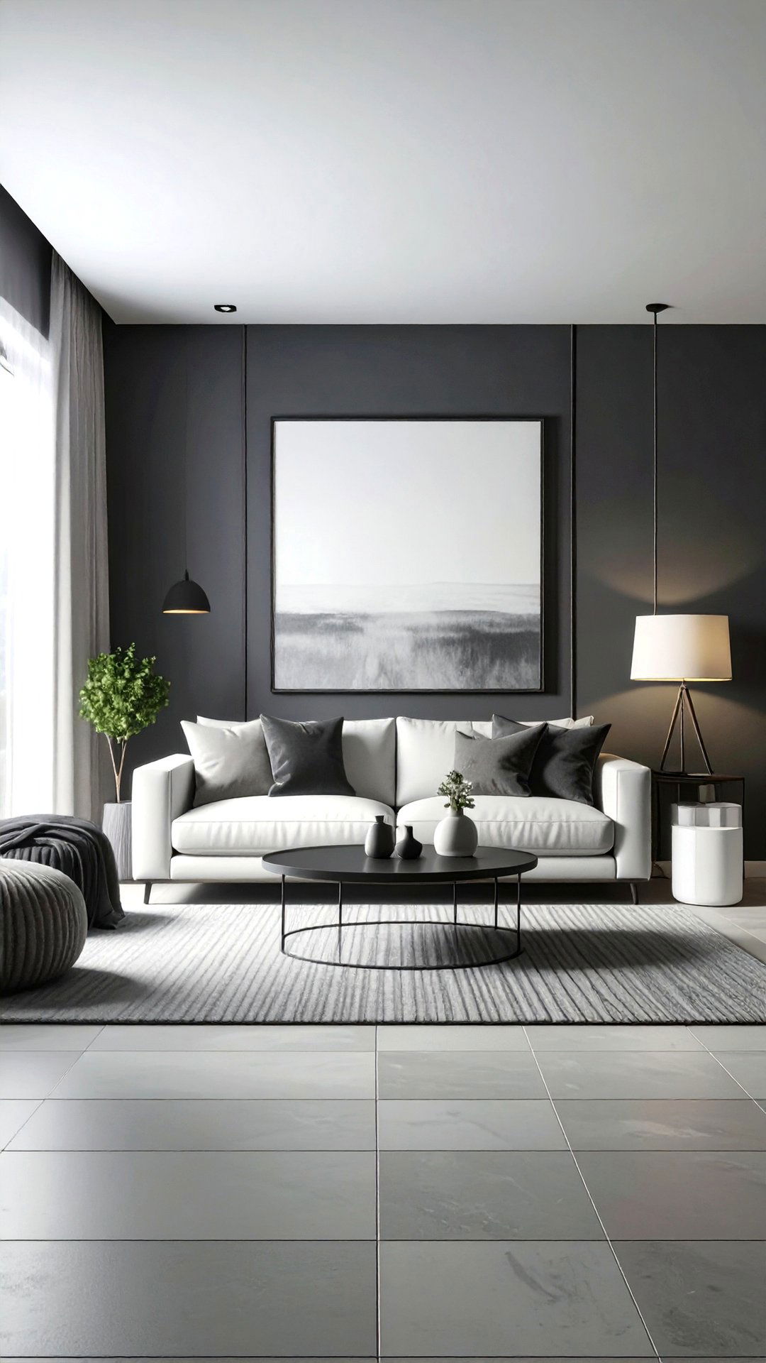 Monochrome Minimalist Room for Crisp Focus - 25 aesthetic room ideas