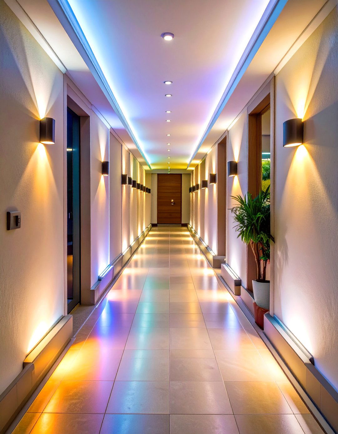 Motion Activated LED Path Lights for Safety and Style - 25 aesthetic room ideas with led lights