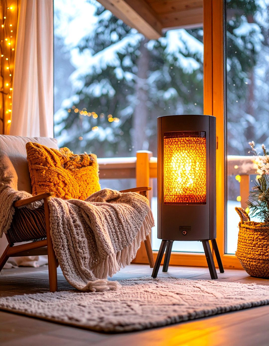 Multi Season Heated Reading Nook - 25 outdoor reading nook ideas