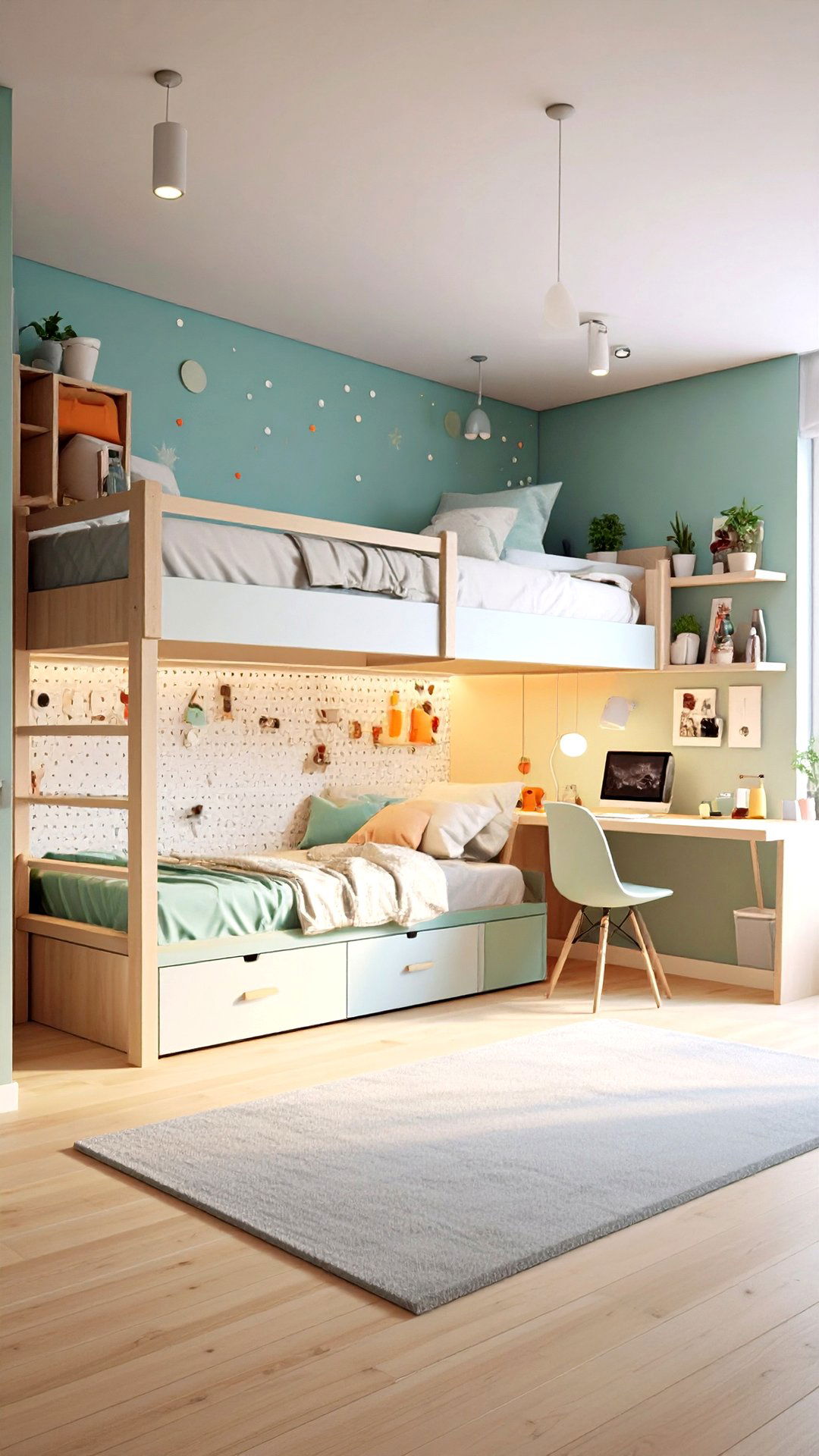 Multifunctional Room Studio for Work and Rest - 25 aesthetic room ideas