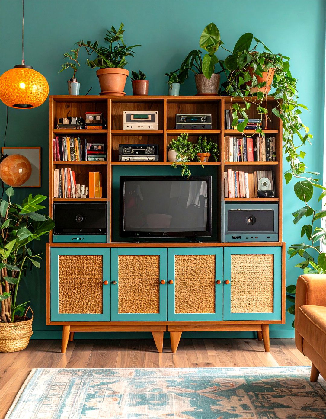 Multimedia Entertainment Centers Dominate s Interior Design Focal Points - 25 1990s interior design ideas