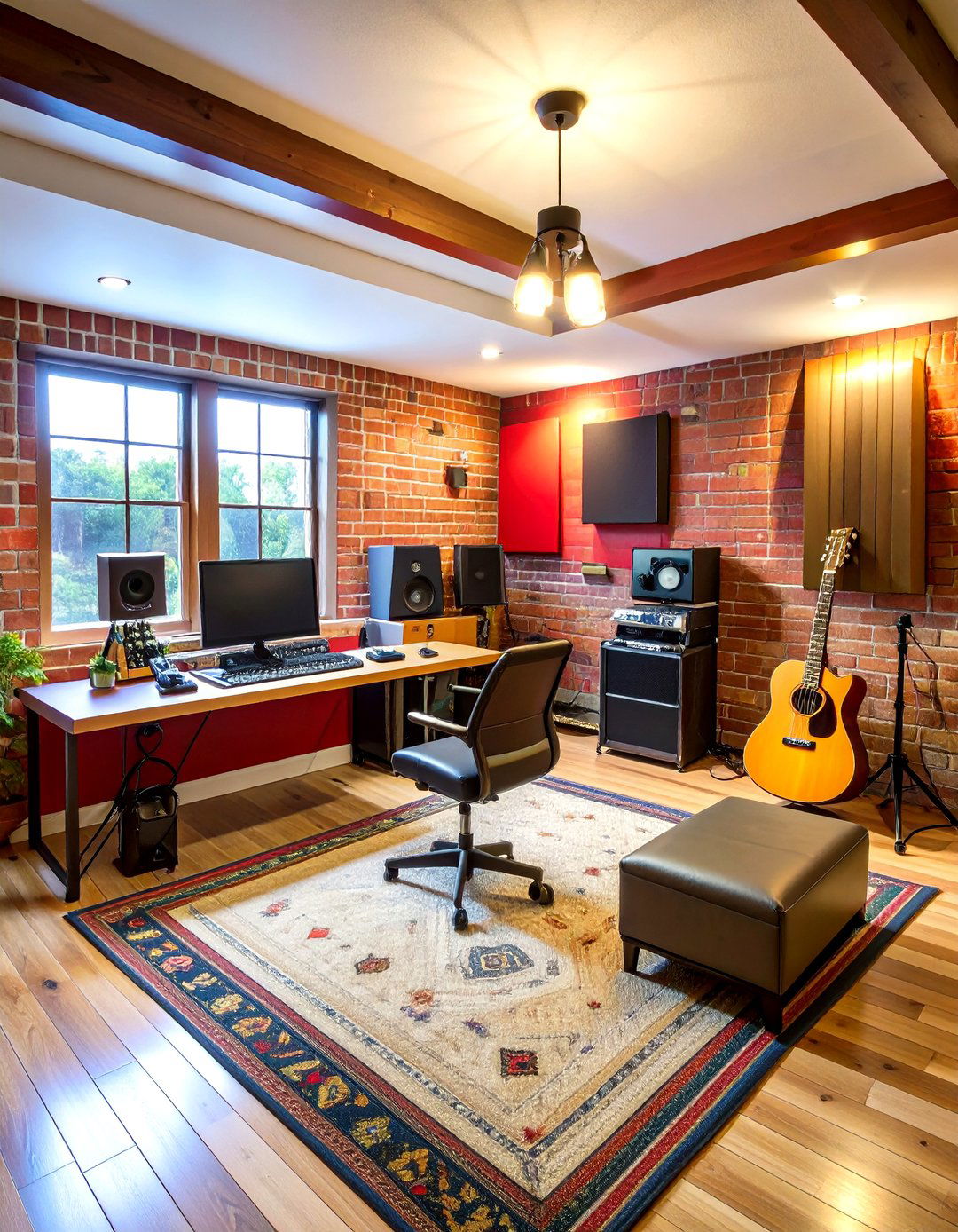 Music Studio Bonus Room thats Sound Smart - 25 bonus room ideas