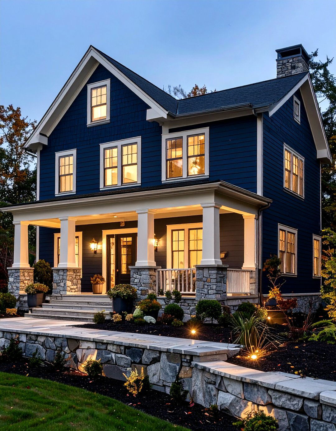 Navy Blues Offer Coastal Depth Anywhere - 25 exterior house colors & inspiration