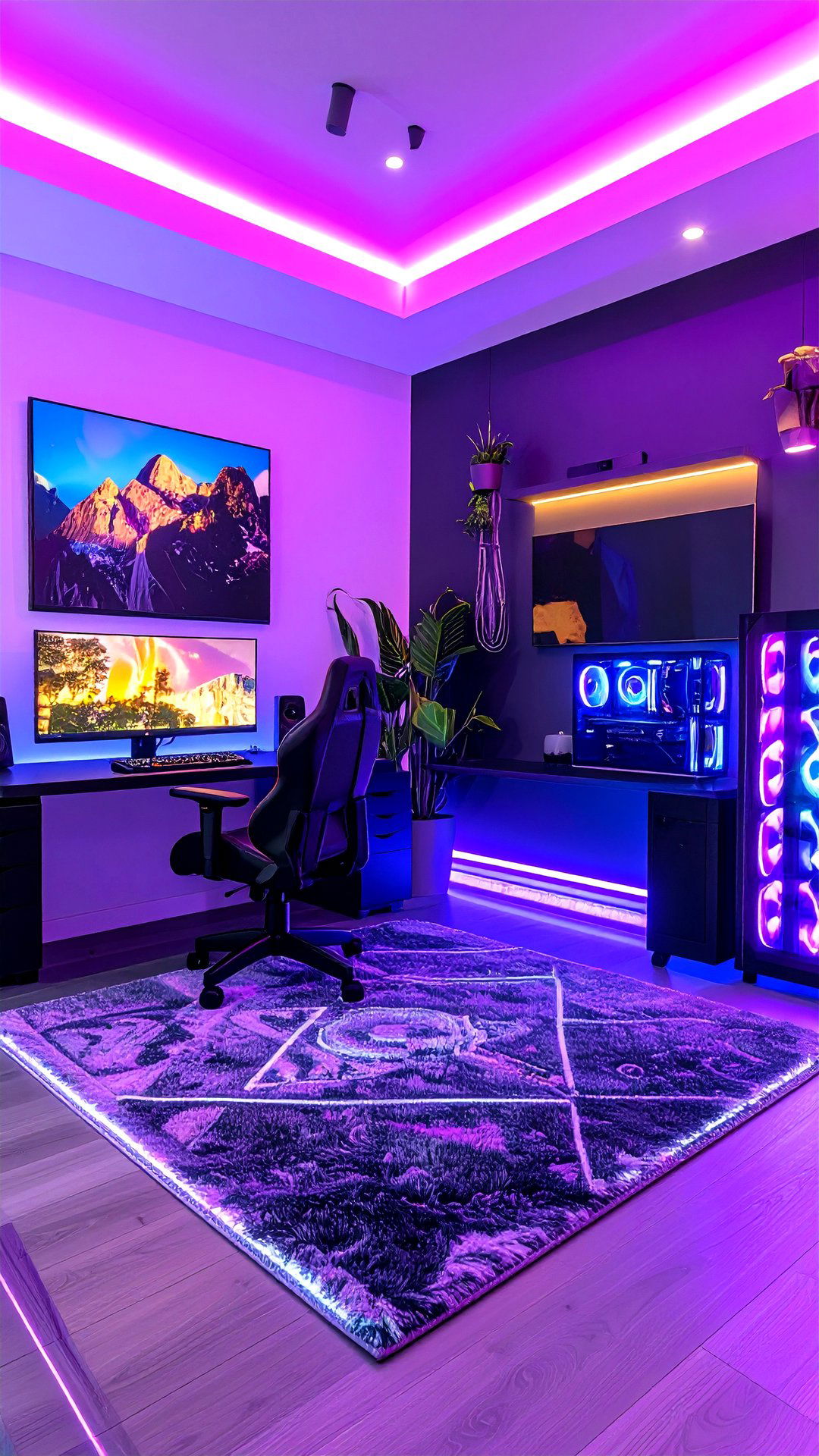 Neon Pop Culture Room with Y K Energy - 25 aesthetic room ideas