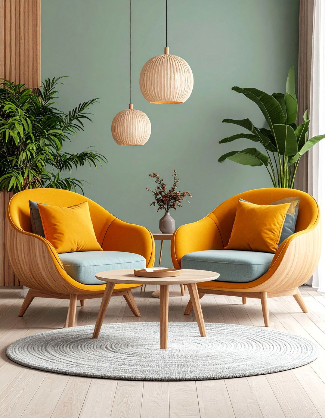 Nesting Modular Chairs Form a Daybed Island - 25 daybed ideas for small spaces
