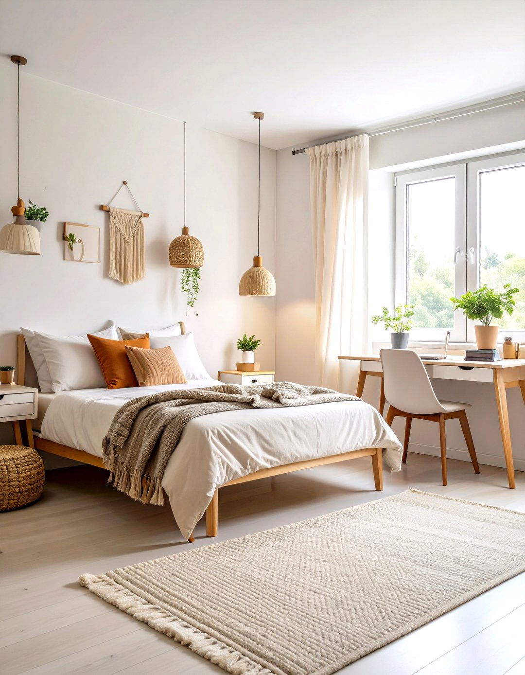 Neutral Tones Set Your Dorm Rooms Calm Foundation - 25 minimalist dorm room ideas