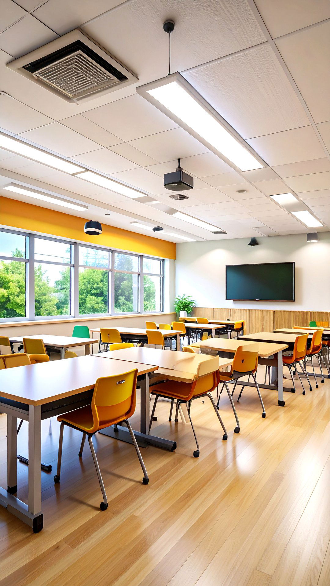 Occupancy Sensor Classroom Lighting for Energy Savings - 25 classroom lighting ideas