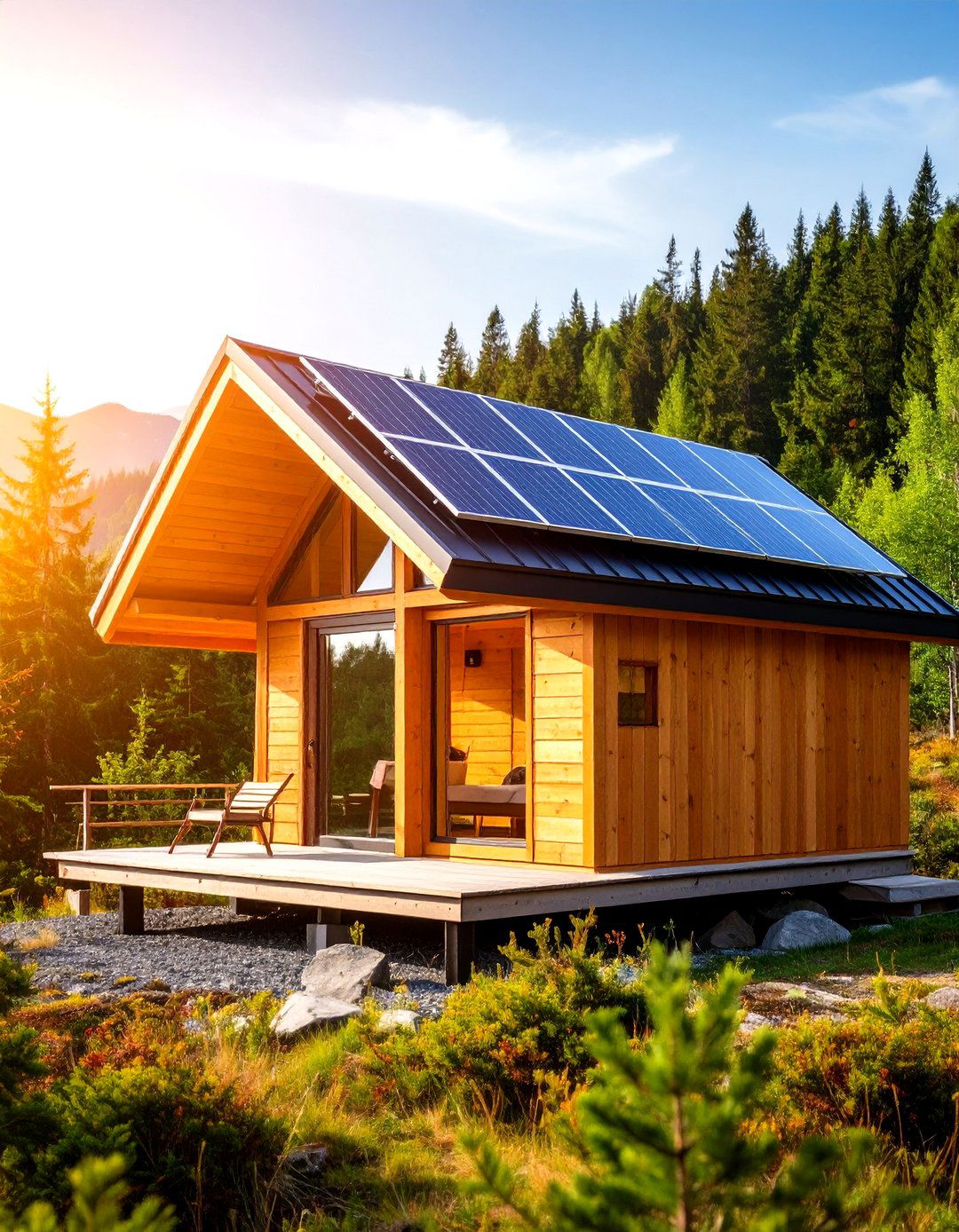 Off Grid Solar Powered Sauna - 25 outdoor sauna ideas