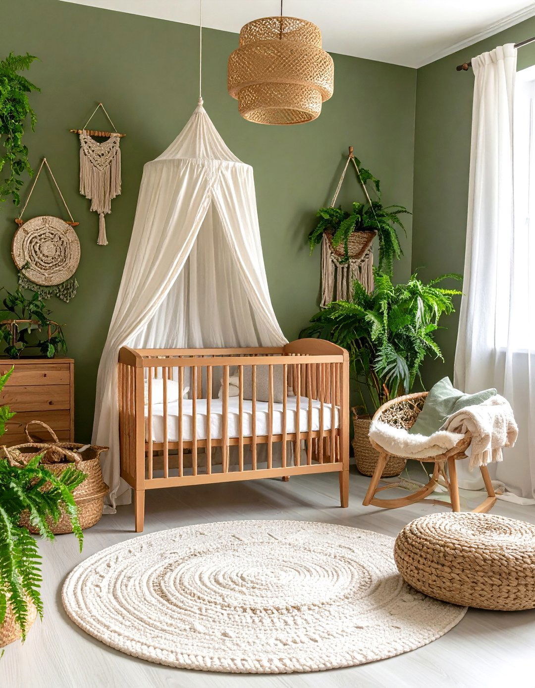 Olive Green Nursery Serenity - 25 olive green room ideas