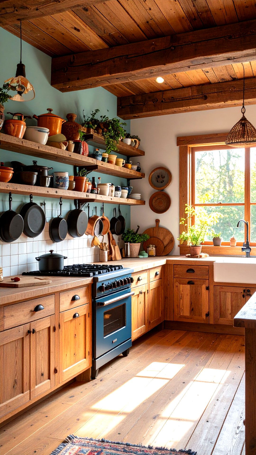 Open Shelving Displays Cabin Collectibles - 25 cabin decor ideas