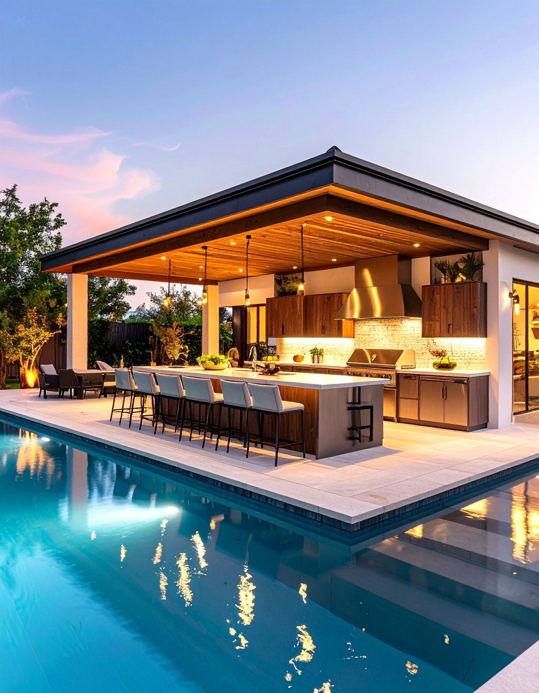 Outdoor Kitchen Island With Fire Feature - 25 outdoor kitchen island ideas