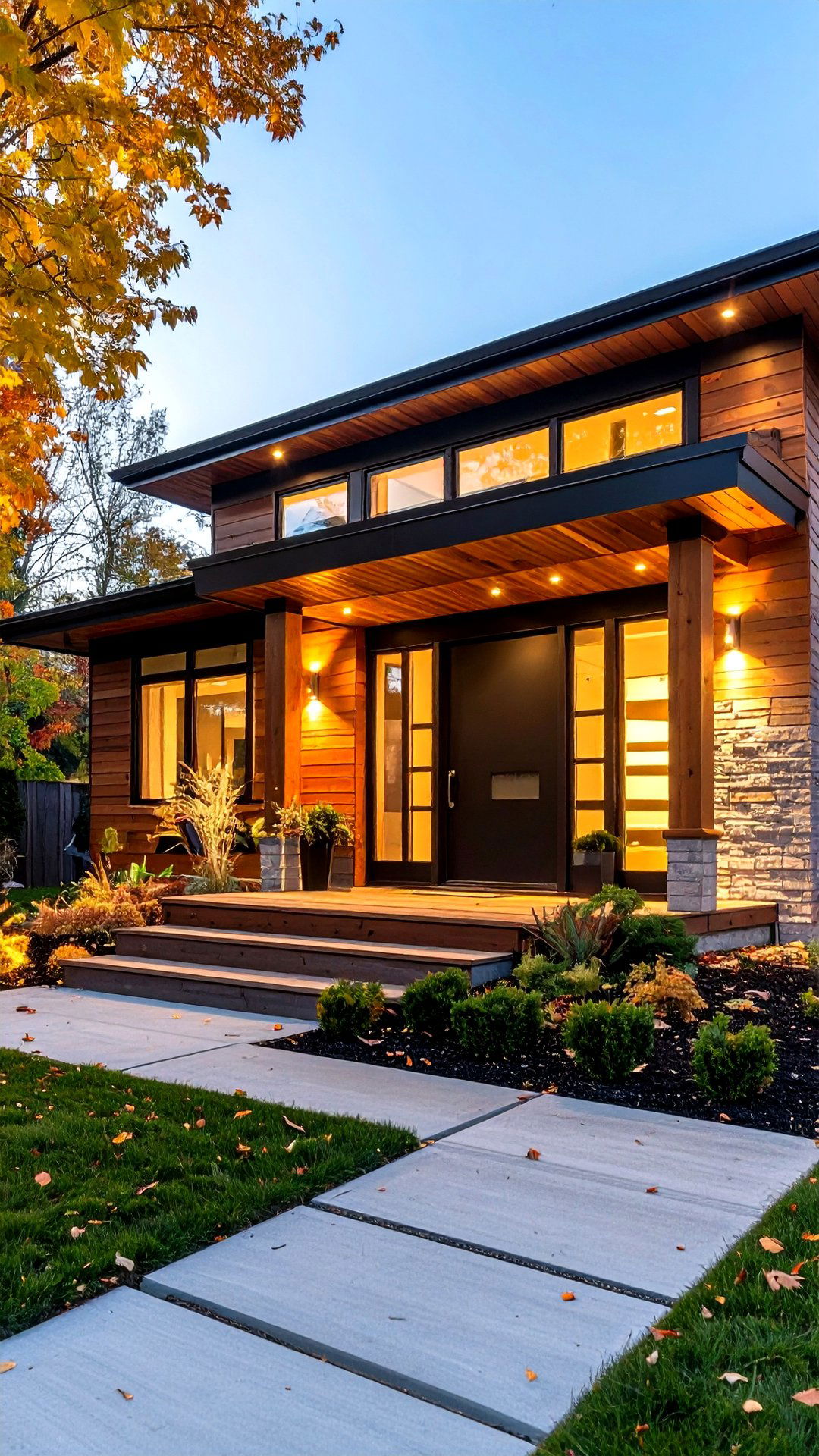 Oversized House Numbers Modernize a s House Exterior - 25 1980s house exterior ideas
