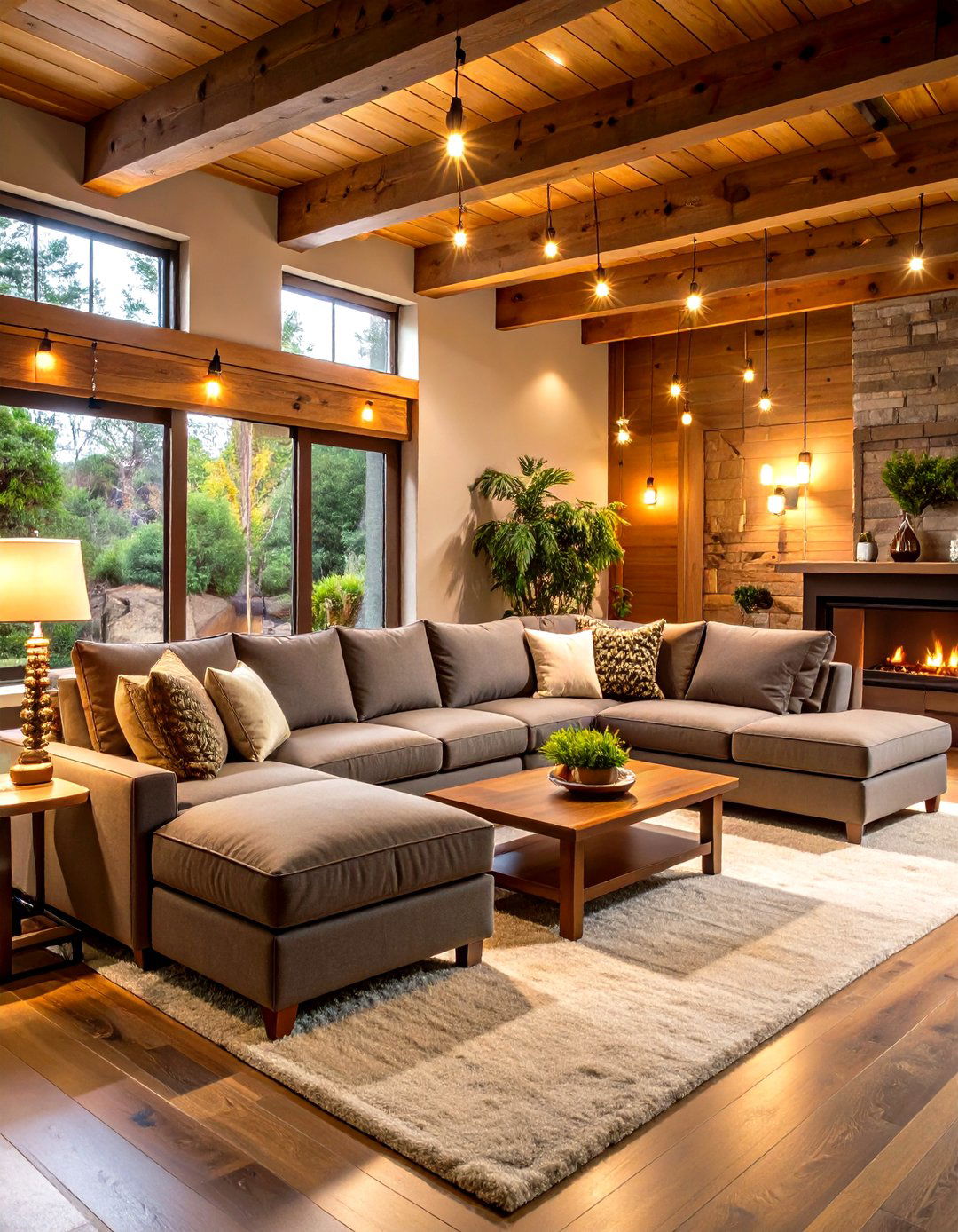 Oversized Sectional Sofa With Chaise Lounges - 25 man cave seating ideas