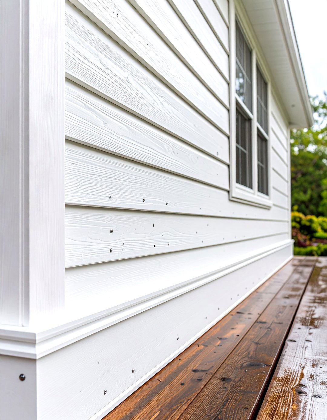 PVC Beadboard Exterior Wainscoting to Resist Moisture - 25 exterior wainscoting ideas