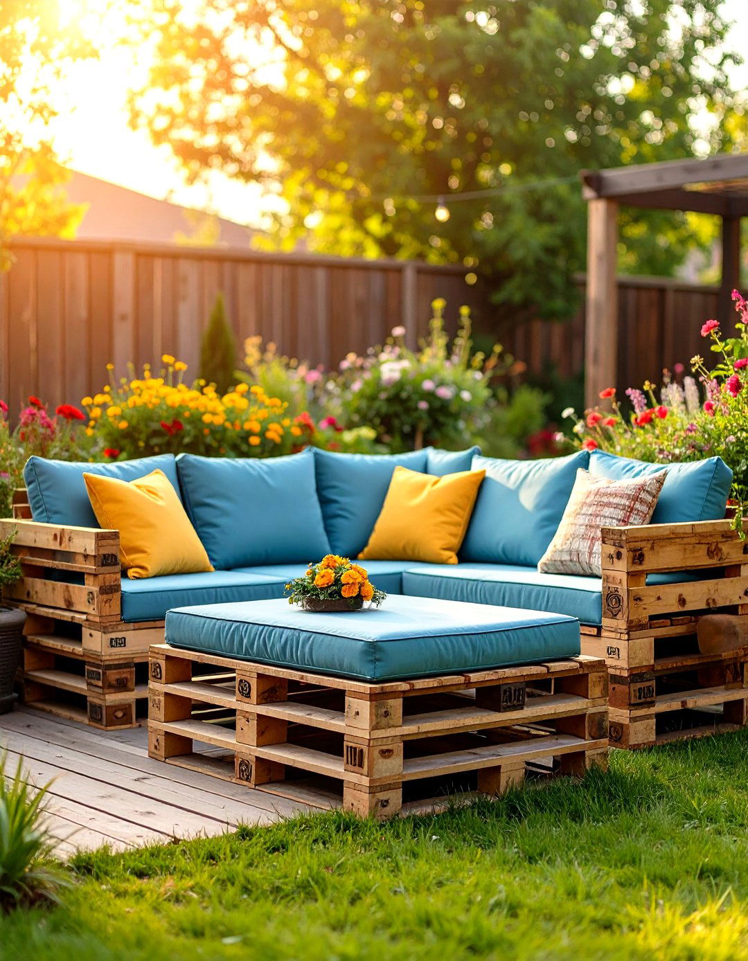 Pallet DIY Outdoor Furniture Projects for Budget Creativity - 25 outdoor furniture ideas