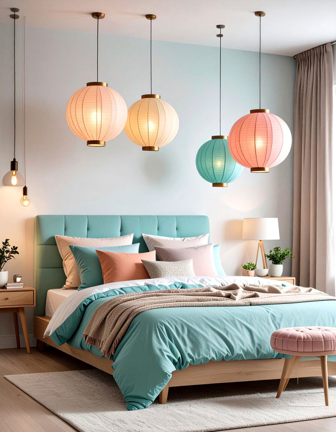 Paper Lantern Mood Lighting for a s Bedroom - 25 90s bedroom decor ideas